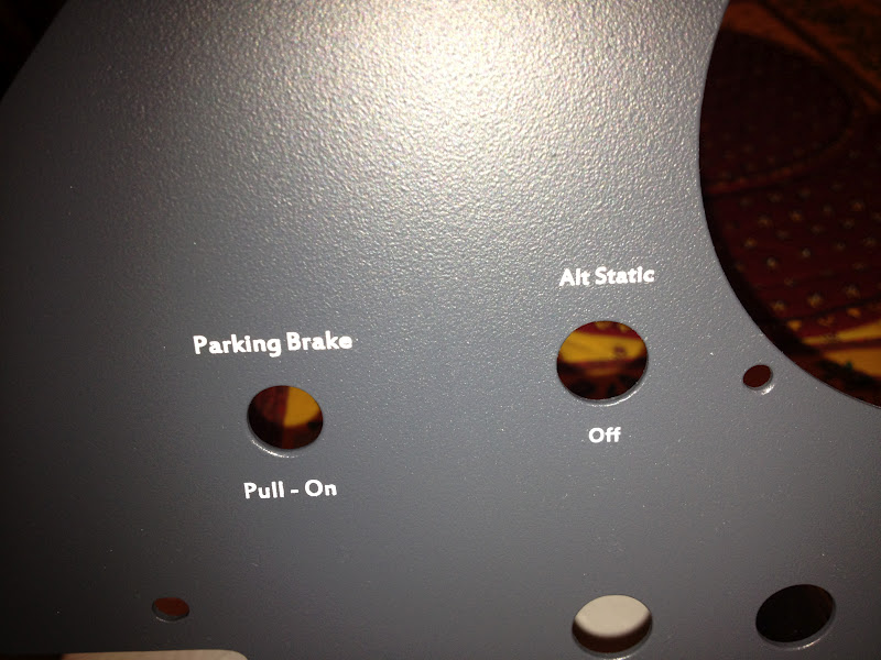 Chad and Bekah's RV-7: Panel Labels